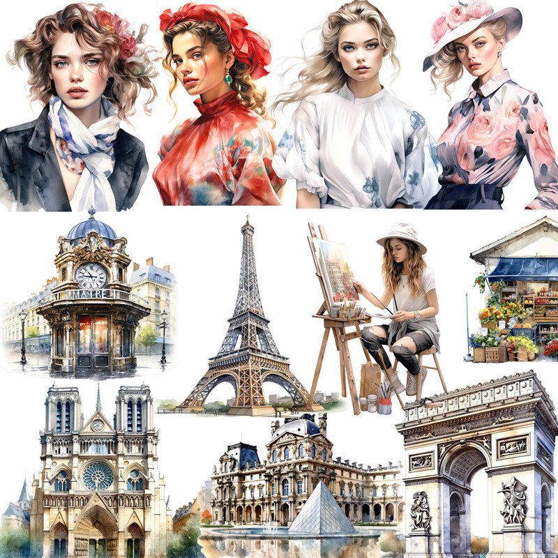 Kids Toys Paris - Vogue Paris çıkartmalar el sanatları ve