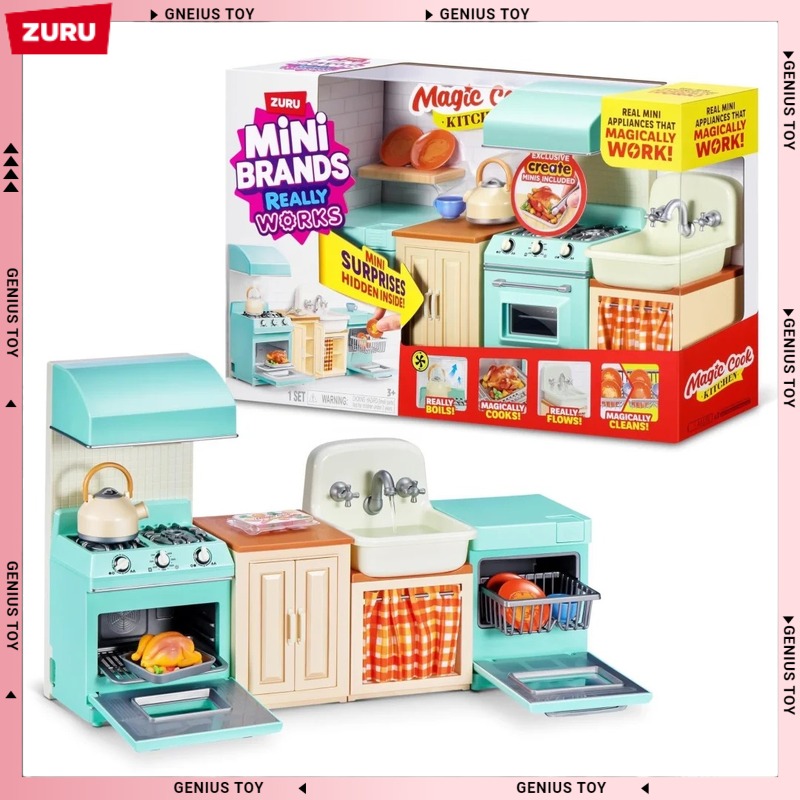 Kids Toys Brands - Zuru Mini Markalar Sihirli Aşçı Mutfak
