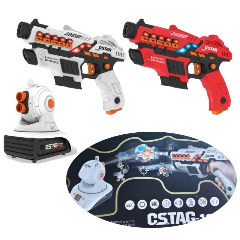 Laser Tag Set Kids - CSTAG Projektör Çekim Oyunu Silah Seti