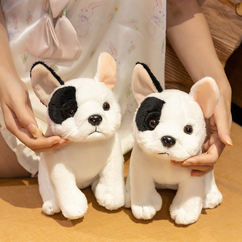 Kids Toys In Wholesale - Toptan Gerçekçi İngiliz Bulldog Peluş Oyuncak