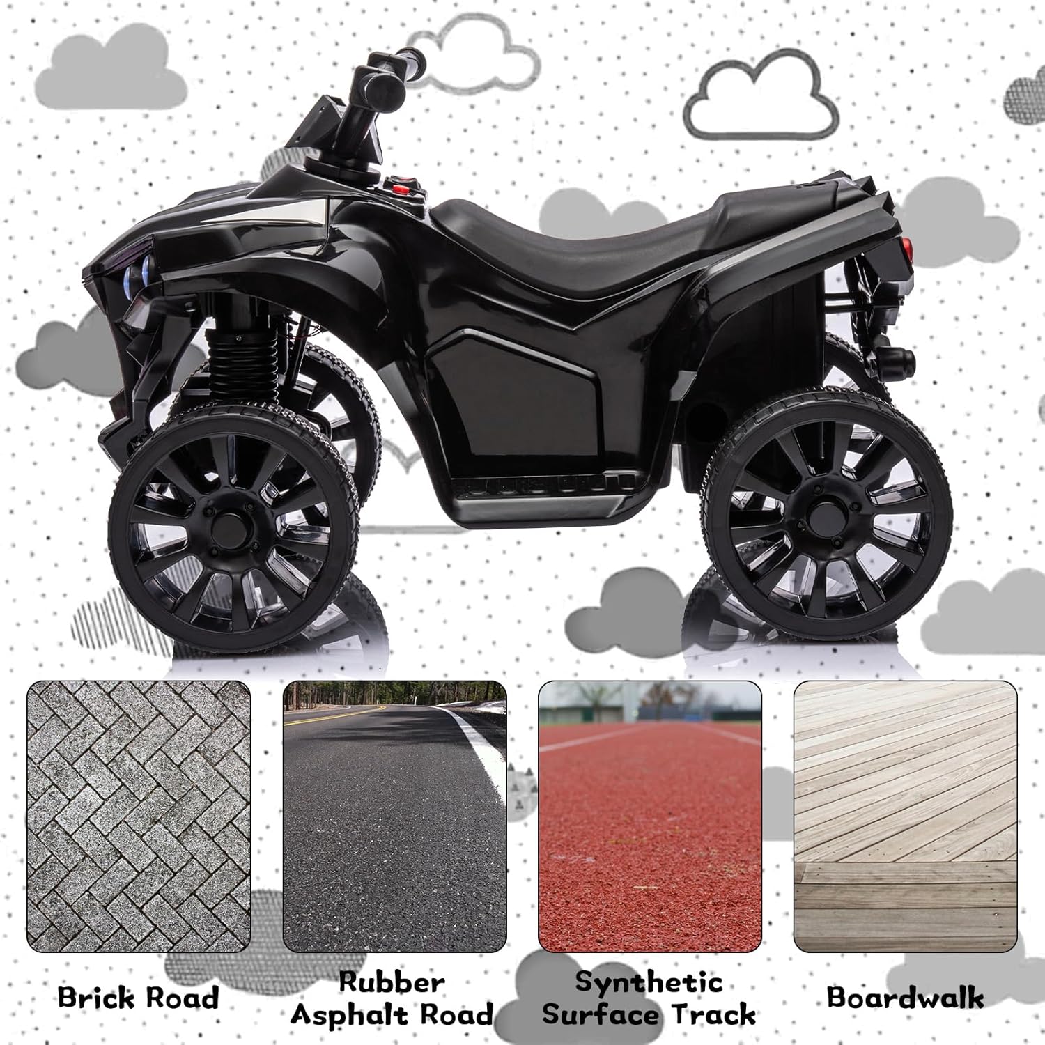6V Akülü Oyuncak, Çocuklar İçi - Kids Toys Quad incelemesi ve fiyatı