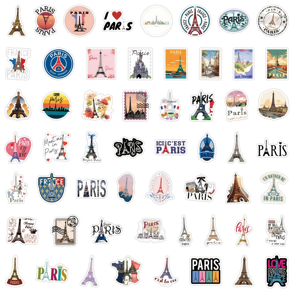 110 adet fransa paris çıkartma - Kids Toys Paris incelemesi ve fiyatı
