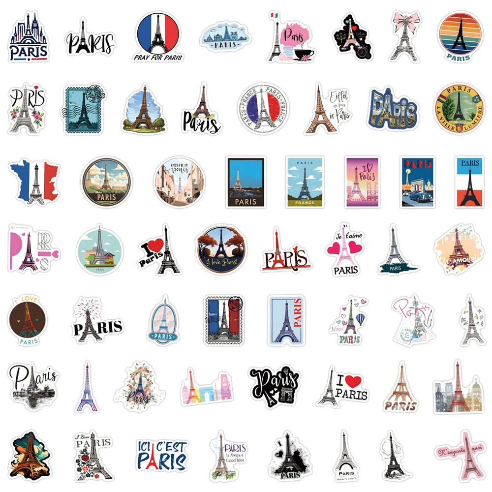 110 adet fransa paris çıkartma - Kids Toys Paris incelemesi ve fiyatı
