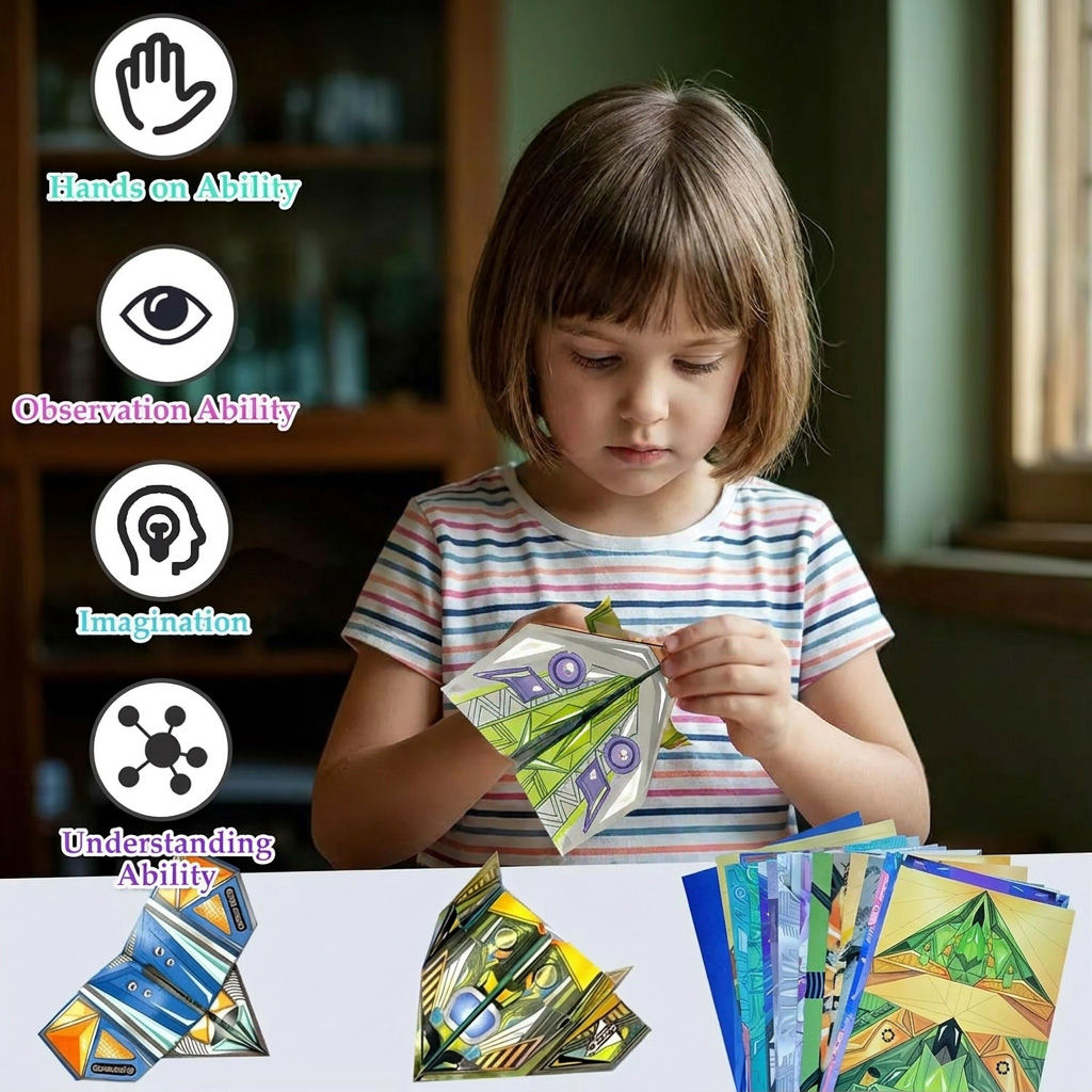 Çocuklar İçin Kağıt Uçak Yapım - Kids Toys Brands incelemesi ve fiyatı